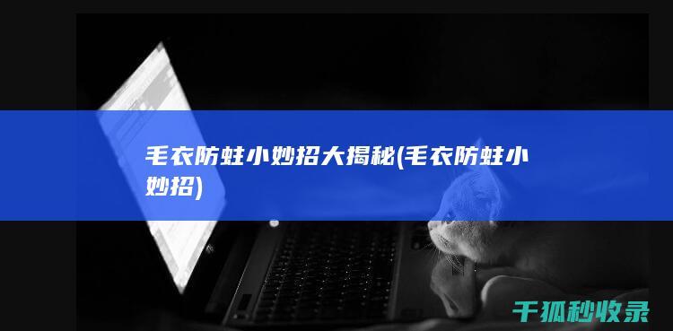 毛衣防蛀小妙招大揭秘 (毛衣防蛀小妙招)