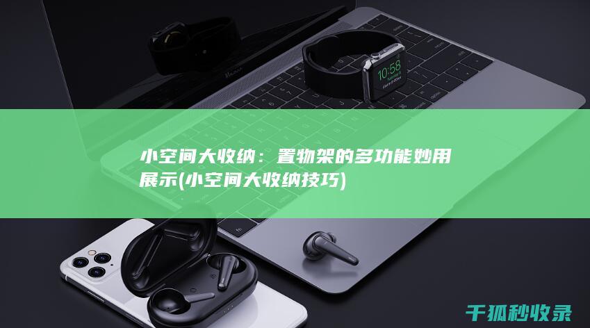 小空间大收纳：置物架的多功能妙用展示 (小空间大收纳技巧)