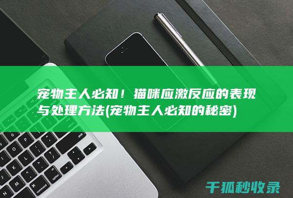 宠物主人必知！猫咪应激反应的表现与处理方法 (宠物主人必知的秘密)